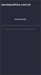 Mobile Screenshot of escolapublica.com.br